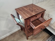 Side Table With Hidden Compartment