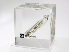 Acrylic Element cube - Calcium Ca - 50mm