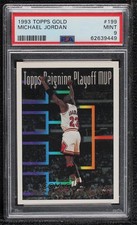 1993-94 Topps Topps Playoff MVP Gold Michael Jordan #199 PSA 9 MINT HOF 0l5n