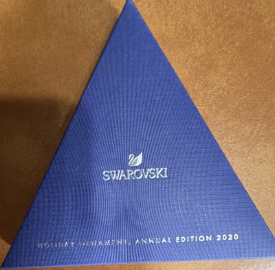 Swarovski Holiday Ornament Annual Edition 2020 Snowflake Crystal Hanging 5527742