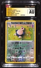 CGC Authentic Signed Ted Lewis Snorlax 109/159 Crown Zenith Reverse Holo (2023)