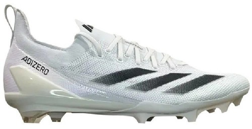Adidas SM Adizero Electric Football Cleats Size 11.5 White  display picture 1