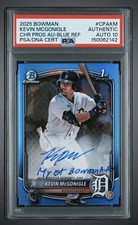 2025 Bowman Chrome Kevin McGonigle My 1st Bowman Blue Refractor Auto 1/1 🔥