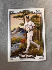 Jeremy Peña 2025 Topps x Bob Ross: The Joy of Baseball #43 Houston Astros