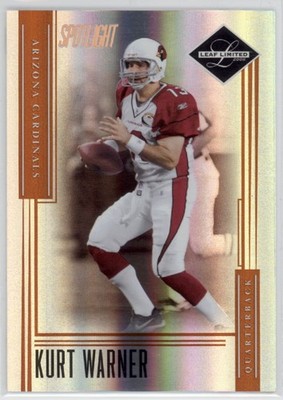 2006 Kurt Warner Leaf Limited Bronze Spotlight     21/50    #26 (G278)