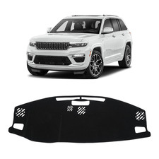 Kust Black Dash Cover For Jeep Grand Cherokee 4xe 2022-2025 2026 Non-slip