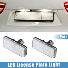 2pcs White Led License Plate Light 81271-60332 3528smd For Toyota Land Cruiser
