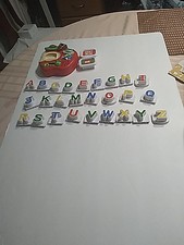 Leap Frog Tads Fridge Phonics Magnet Alphabet Apple ABC Letters Tested Works