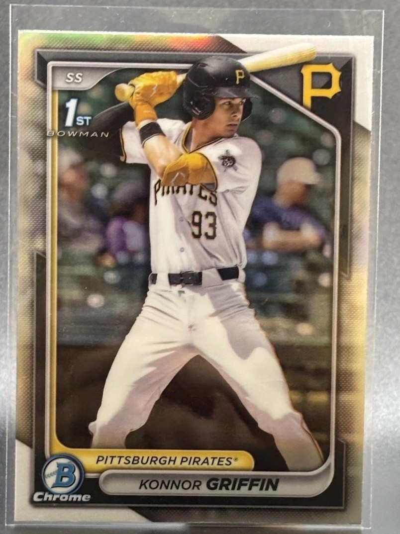 Konnor Griffin 2024 Bowman Draft Chrome 1st Refractor #BDC-22 Pirates