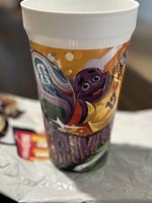2026 McDonald's Fifa World Cup Adult Happy Meal Cups Grimace Open Box