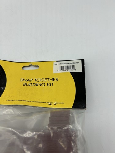 O Gauge K-LINE BY LIONEL #6-21381 & 6-22554 Snap Together Building Kits NOS 2C - Picture 7 of 7