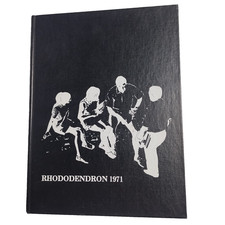 1971 Rhododendron Appalachian State University College Yearbook Annual