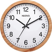 Wanduhr Holz Rund 10 Zoll Retro Stille Nicht Tickend FüR Wohnzimmer KüChe