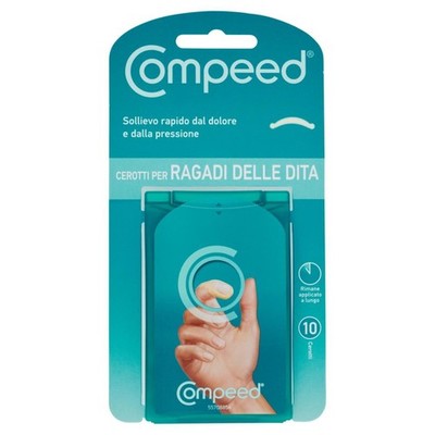 Compeed Hydrocolloid Healing Finger Crack Plasters (x10)