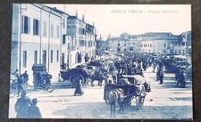 Finale Emilia Piazza Garibaldi Con Mercato Modena - Splendida! Nvg