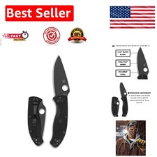 Ergonomic Everyday Carry Knife - Spyderco Tenacious with Customizable Carry Clip
