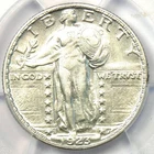 1923-S Standing Liberty Quarter 25C Coin - Certified PCGS AU Detail - Rare Date!