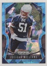 2019 Panini Prizm Rookies Blue Ice Prizm 10/99 Joejuan Williams #398 xs4