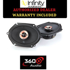 Infinity Kappa 683XF 300 Watt 6x8" Coaxial 2-Way Car Audio Speakers 6" x 8" Pair