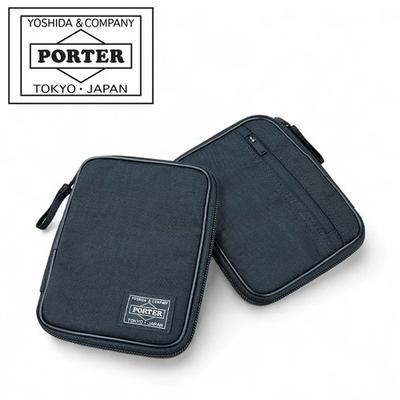 #ad Porter Hybrid Passport Case Travel 737 17825 Yoshida Bag Black Made in Japan NEW $131.88