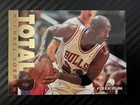 1995-96 Fleer Michael Jordan #3 Chicago Bulls Total D insert card 3 of 12