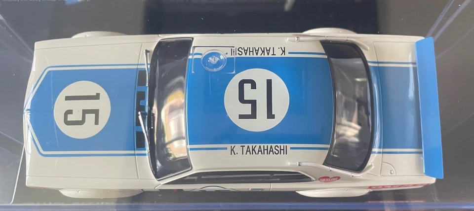 Black Deal Special! Kyosho Mini-Z, AWD Nissan Skyline 2000 GT-R, MZP472BL, blue - Bild 2 von 4