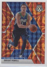 2019-20 Panini Mosaic Reactive Orange Prizm Dwight Powell #74 03gt