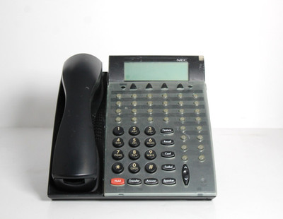 Lot of 5 NEC DTU-32D Office Telephones w/ Handsets & Stands