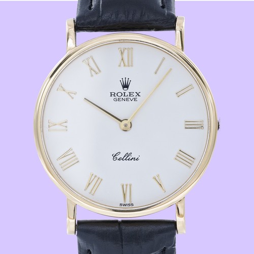Rolex Cellini 5112 18K Yellow Gold Manual Winding 32mm Watch