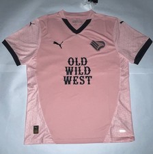 24/25 PUMA Palermo Pink Soccer Jersey Men's DryCell Large