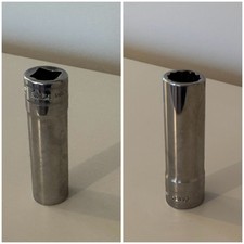 Snap-on 1/2” Drive 12 Point Metric 15mm Flank Drive Deep Socket, SM15A