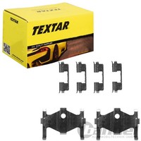 Textar MONTAGE-SATZ BremsbelÄGe ZubehÖR Hinten Passend FüR Hyundai Coupe Elantra