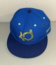 Nike True Youth Kevin Durant Snapback Zebra KD Hat Blue  Lime Green