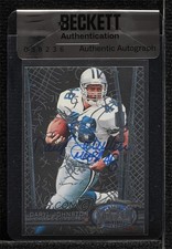 BAS 1997 Skybox Metal Universe Daryl Johnston #137 Seal of Authenticity Auto 3c7