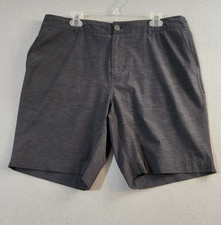 Faherty All Day Shorts Mens 36X9 Gray Casual Walking Beach Quick Dry Lightweight
