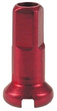 DT Swiss Standard Aluminum Nipples: 1.8 x 12mm, Red, Box of 100