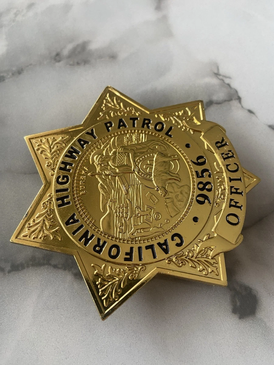US Police Badge REPLIKA – Sammlerabzeichen / Film & Kostüm – KEIN echtes