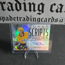 Upper Deck, 2025-26, SPx Super Scripts Rookies Auto Gold, Ozzy Wiesblatt