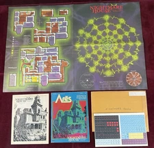 SPI Ares #15 w/Nightmare House Mag Complete Unpunched 1983 Horror Boardgame Goth