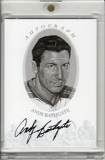 2010-11 IN THE GAME ENSHRINED ANDY BATHGATE AUTO #AAB *SILVER VERSION*