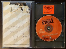 Soviet Strike - Sega Saturn - Complete - Tested - Authentic