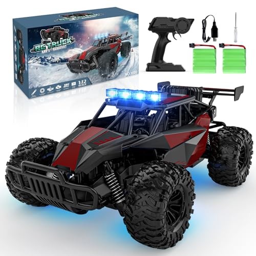 , 2.4ghz High Speed 33km/h Rc Cars Toys, 1:12 Burgundy Red