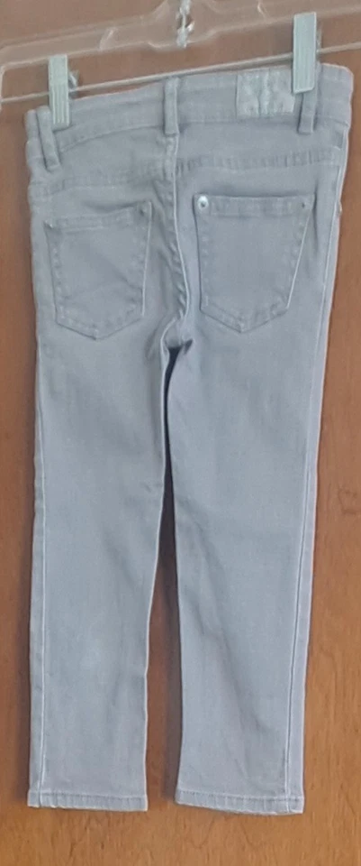 Pantalones de mezclilla grises Petit Bateau niño pierna recta 3T 3ans/95 cm Foto 2 de 4