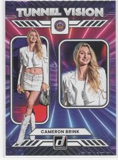 Cameron Brink Los Angeles Sparks 2025 Donruss Tunnel Vision Press Proof #8