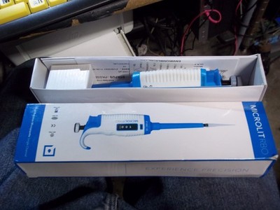 new   Microlit RBO Micropipette 0.5 10 µL + 10µL Pipette