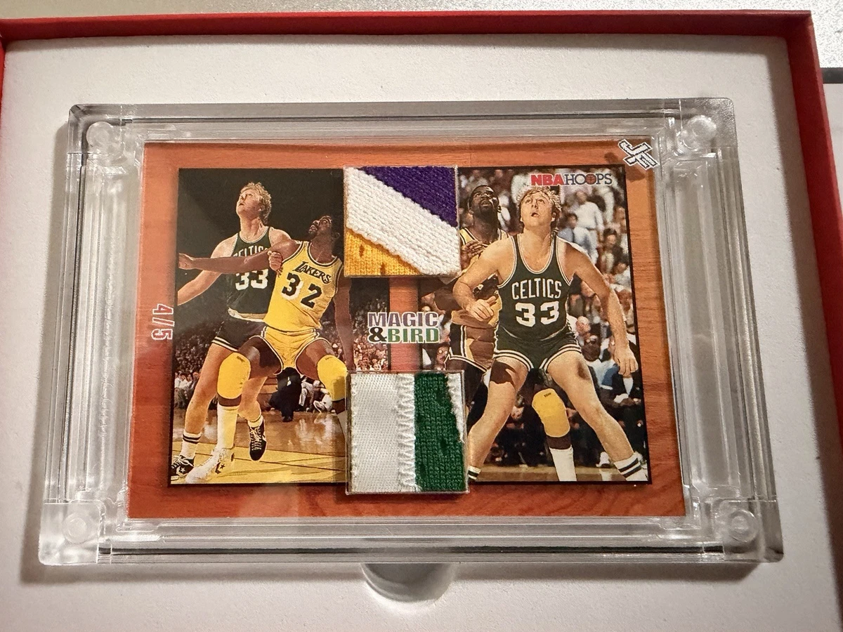 Leaf Larry Bird Basketball Serial Numbered Sports Trading Cards 