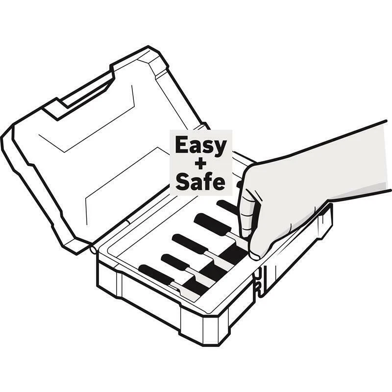 Bosch Fräser-Set 6-teilig 8mm Schaft 2607017469 Nutfräser Bündigfräser etc. - Bild 2 von 4