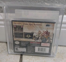 Chrono Trigger Nintendo DS First Print with Poster Graded VGA 80 NM New Sealed