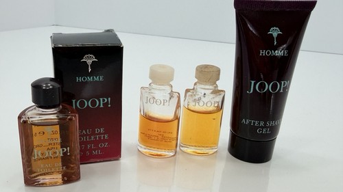 Fragrance Miniature Lot 4 Pc Homme & Women Perfume Minis