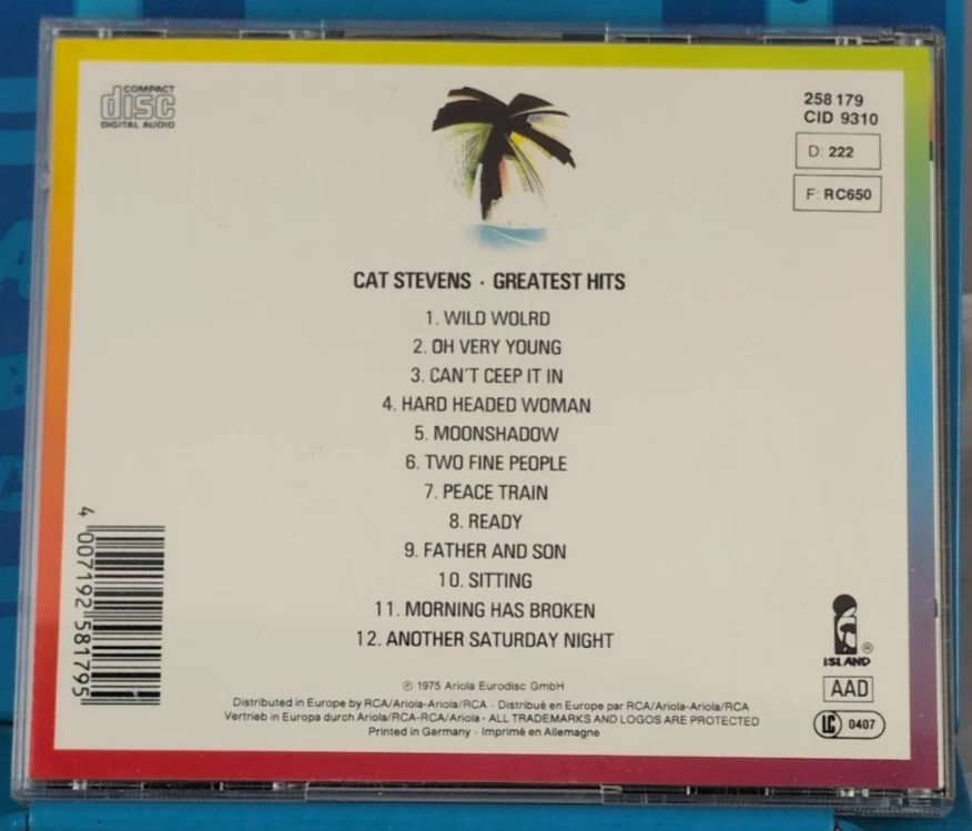 Greatest hits von Cat Stevens - CD - Bild 2 von 4
